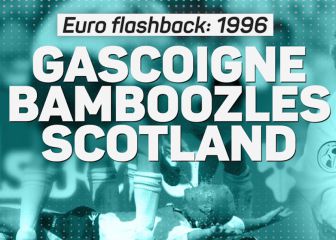 Euro flashback: Gascoigne bamboozles Scotland