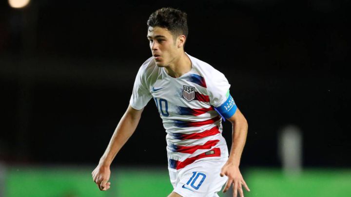 Gio Reyna becomes the youngest American player to score from the penalty spot