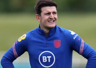 Maguire returns to training ahead of England's Euro 2020 opener