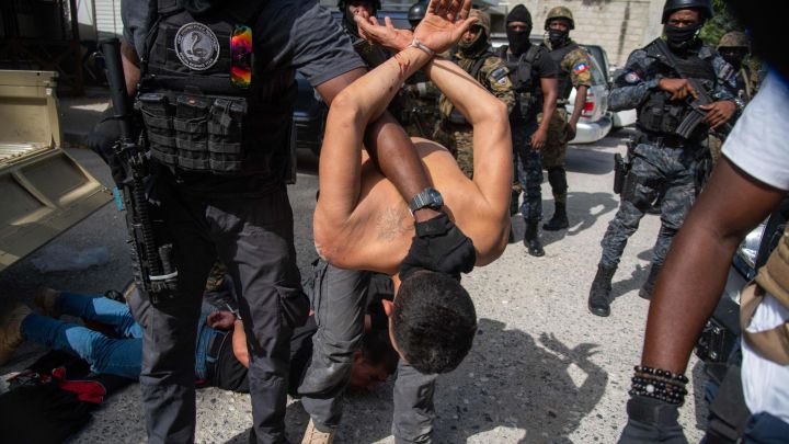 Six men in custody after the assassination of Haiti's President Jovenel Moise
