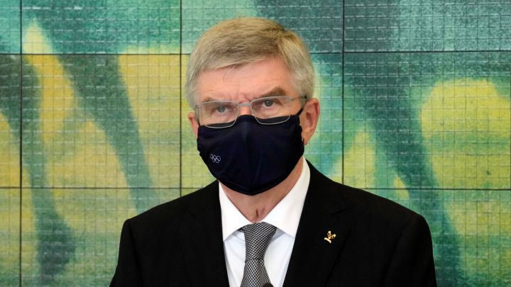 IOC chief Bach warns athletes against 'political demonstrations' on podiums