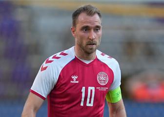 Eriksen returns to Inter for first time since cardiac arrest