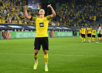 Haaland shines in victory over Frankfurt