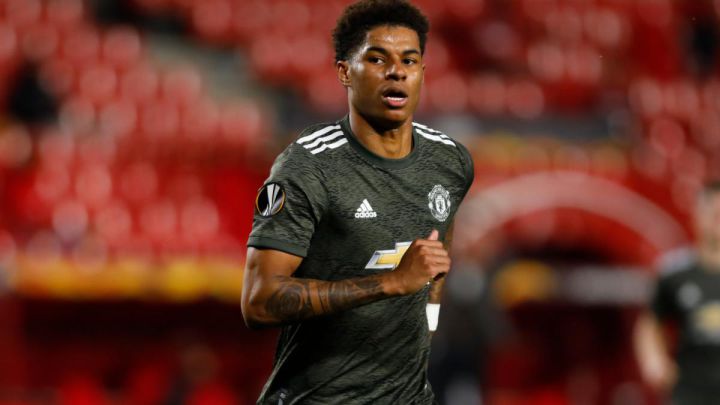 Rashford returns to training with Manchester United after shoulder surgery
