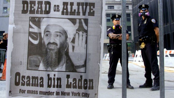 When did Osama bin Laden work for the CIA in Afghanistan?