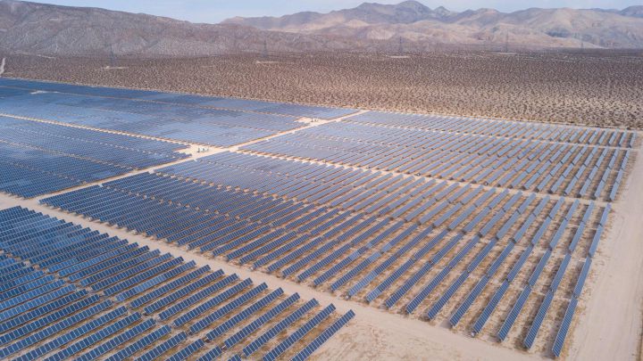 How will the Biden administration use solar energy to achieve its zero-emissions goal?