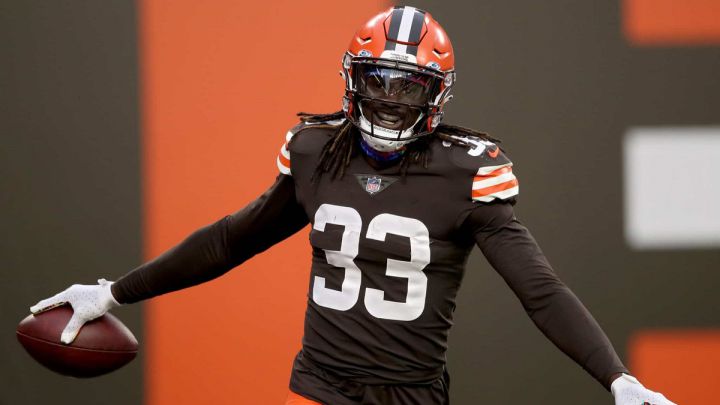 Cleveland Browns safety Ronnie Harrison Jr. fined for a push