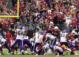 Zimmer bemoans 'easy' field goal miss as Cardinals move to 2-0
