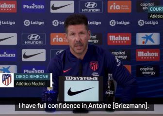 Simeone: I have full confidence in Griezmann