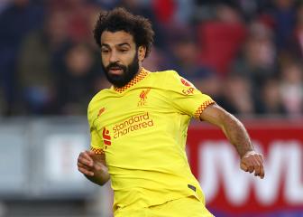 Salah sets Liverpool record with 100th league goal for Reds