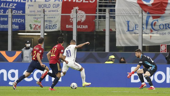 Nations League final: Why was Mbappé's goal not offside?