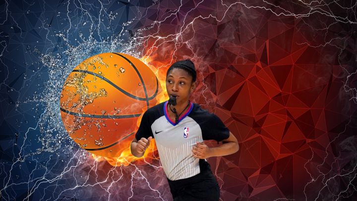 Danielle Scott becomes 6th woman to referee full-time in the NBA