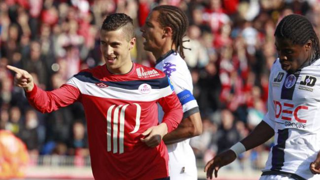 Eden Hazard in his Lille days.