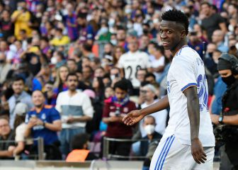 Vinicius Camp Nou racist abuse reported by LaLiga