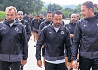 The seven members of Xavi's coaching staff at Barcelona