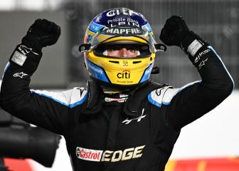 Fernando Alonso back on F1 podium after seven years