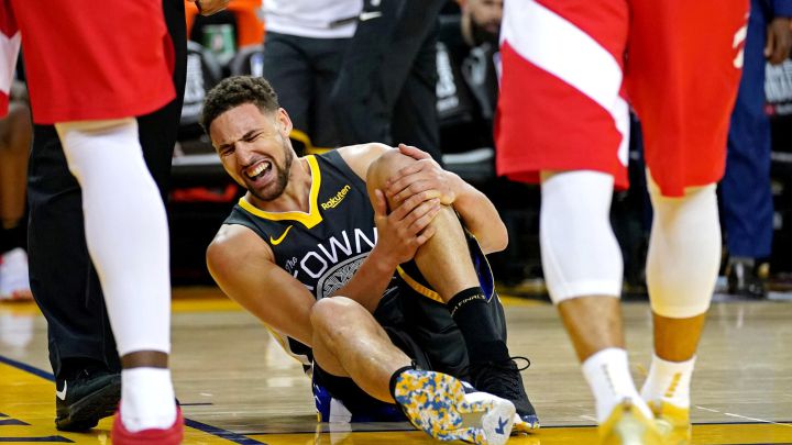 When will Golden State's Klay Thompson return to action?
