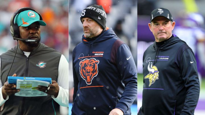 The head coaches fired on Black Monday: Nagy, Zimmer, Flores