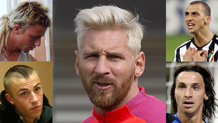 Los peinados locos del 'club Messi'