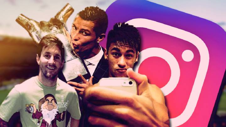 Los futbolistas con más seguidores en Instagram