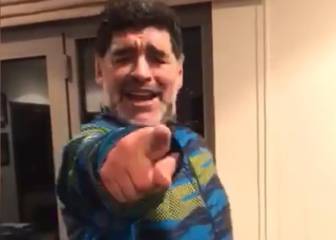 Así se prepara Maradona para los polvorones de Navidad