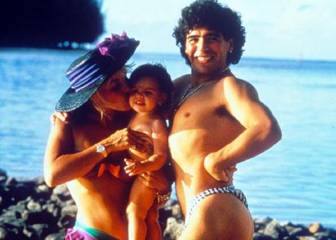 La curiosa foto de Maradona 'a lo Flanders' que revive cada cierto tiempo