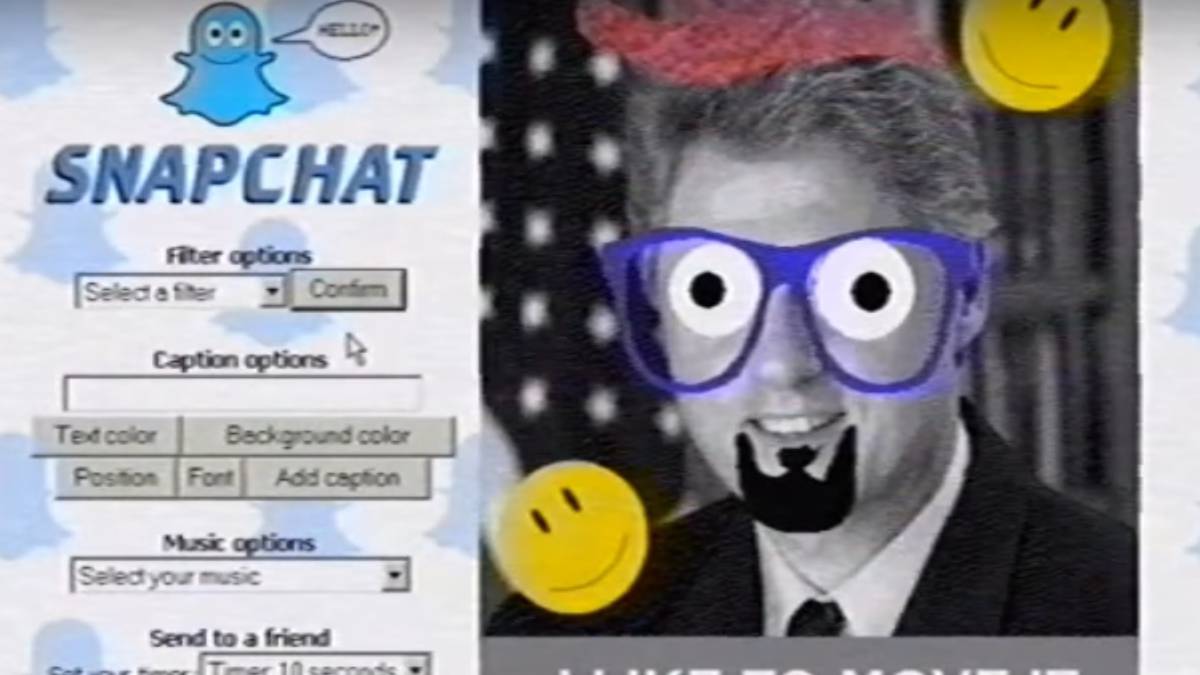 Si Snapchat, Instagram o Tinder hubiesen existido en los '90