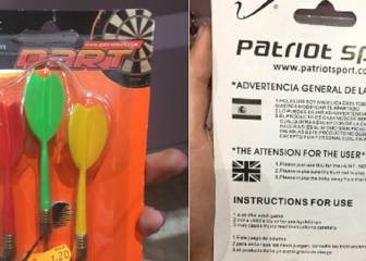 Twitter se ríe de las instrucciones de una caja de dardos en español