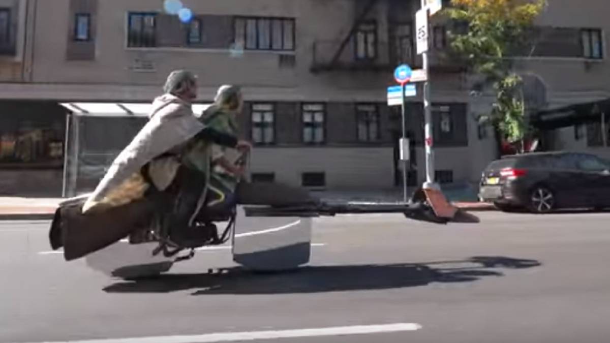 Así se puede hacer una 'speeder bike' de Star Wars casi perfecta
