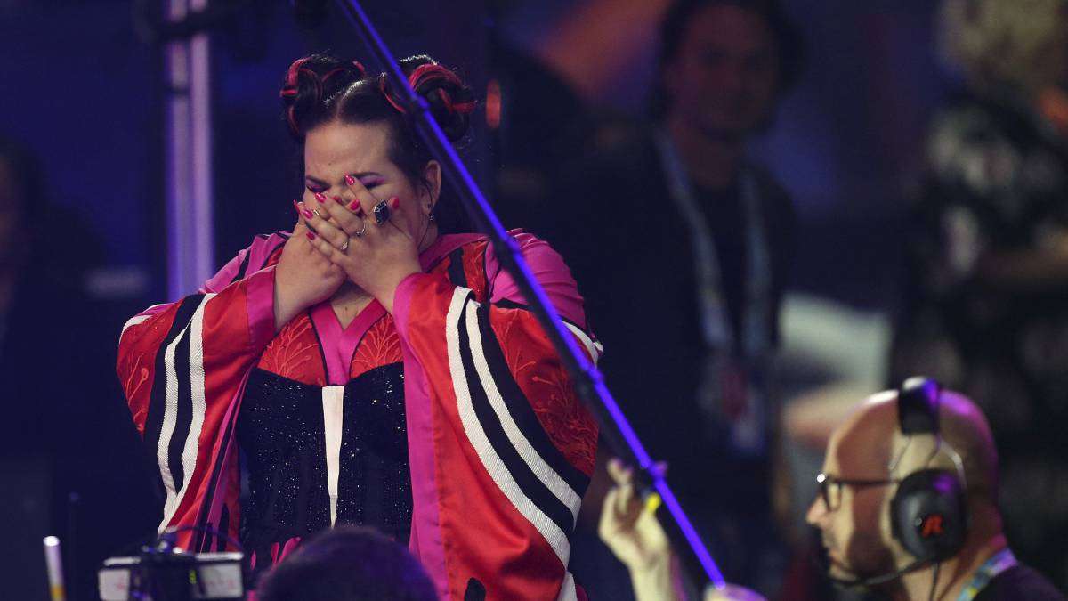 Netta gana Eurovisión y también el premio al mejor tortazo del Festival