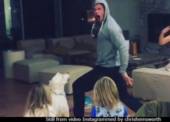 Chris Hemsworth también es Thor cantando como Miley Cyrus