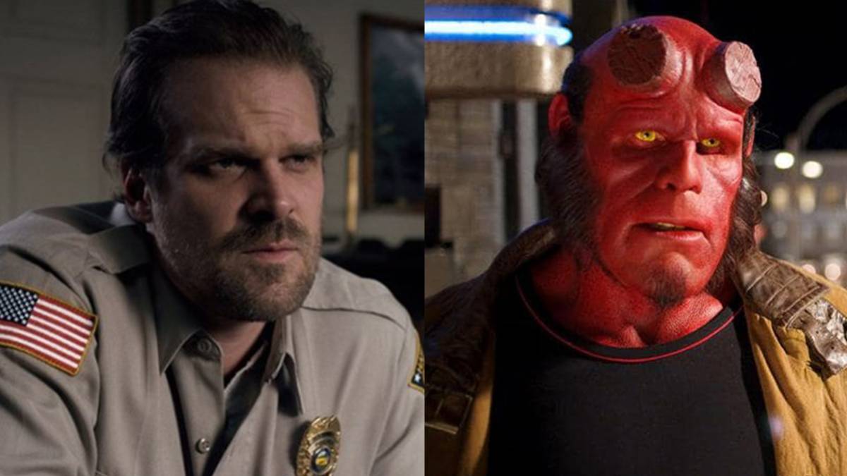 David Harbour acepta un reto 'épiko': ser el oficiante de una boda disfrazado de Hellboy