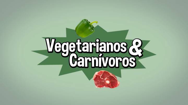 Diferencias entre carnívoros y vegetarianos explicadas de una manera muy peculiar