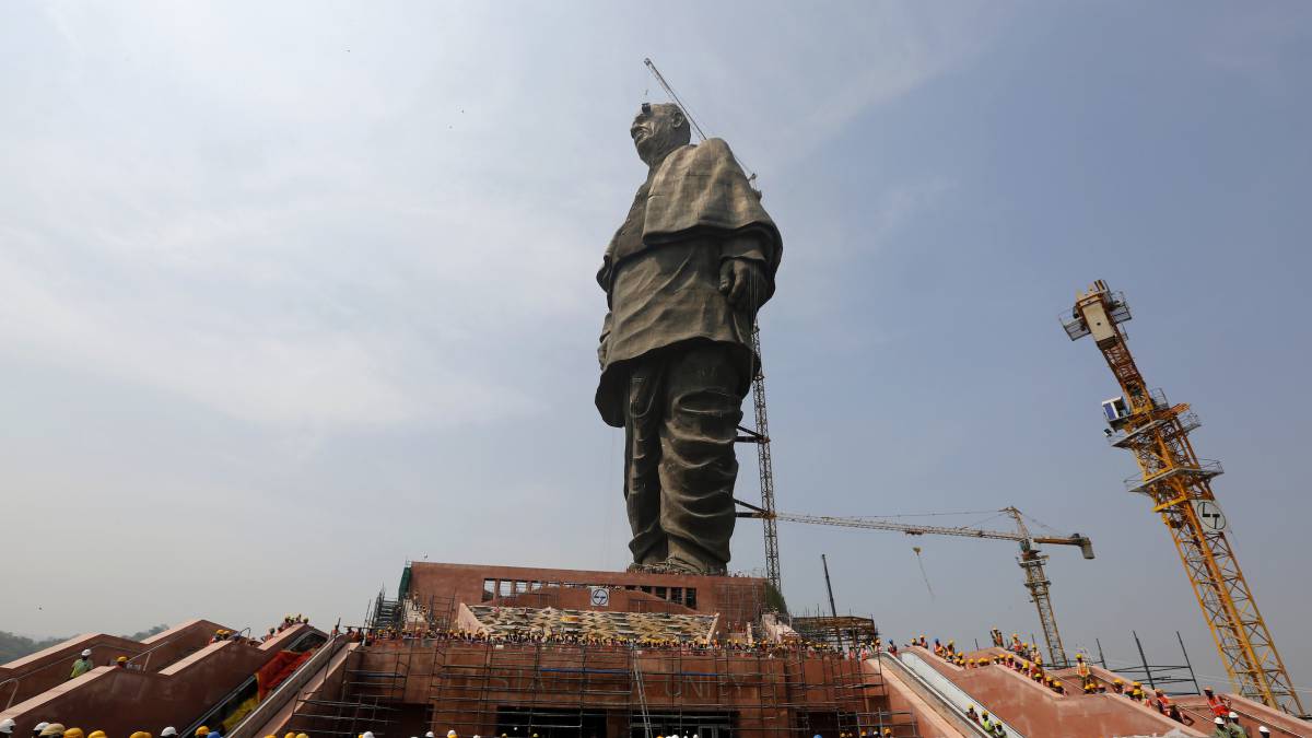 La Nueva Estatua M S Alta Del Mundo Es Tan Enorme Que Se Ve Desde El