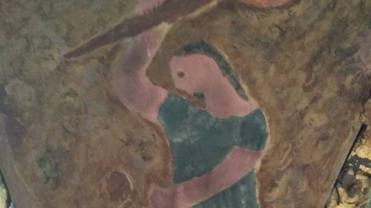 Una imagen de Sansón en Jaén, el último Ecce Homo de España