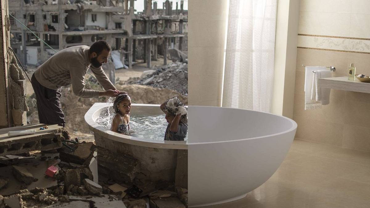 Dos imágenes, dos realidades: estas fotografías te darán que pensar