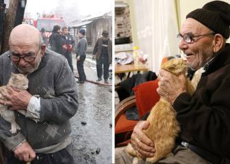La historia del anciano al que se le quemó la casa en Turquía tiene un final feliz