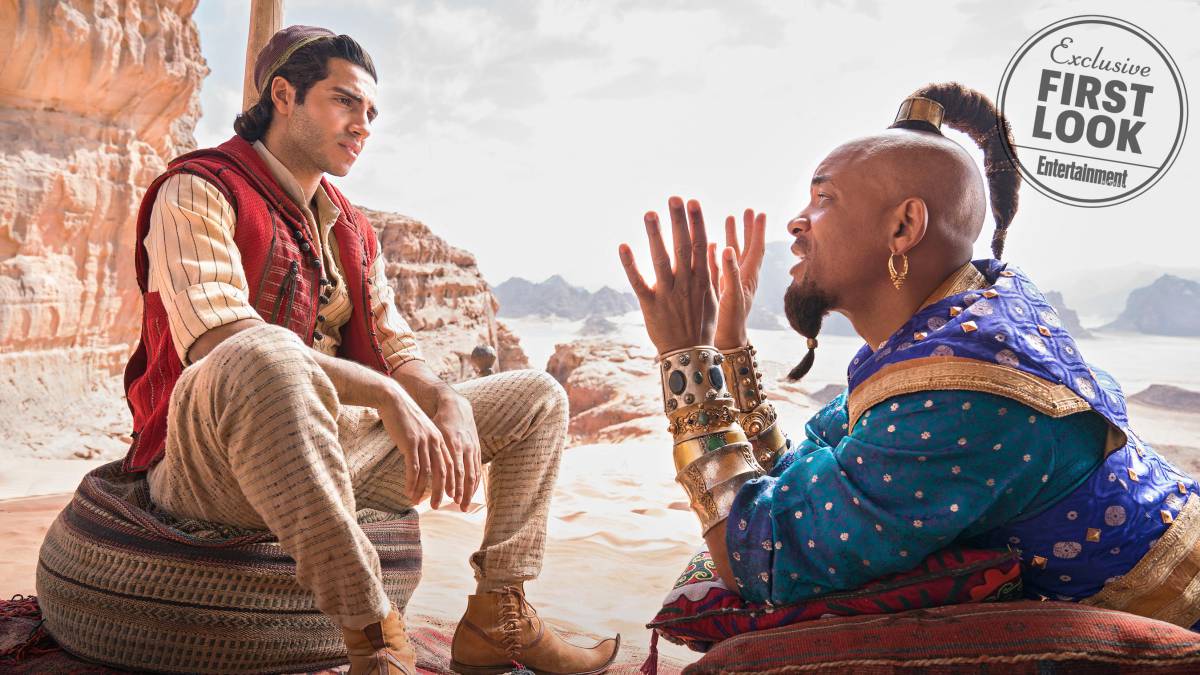 Así es Will Smith interpretando al genio en el remake de 'Aladdin'