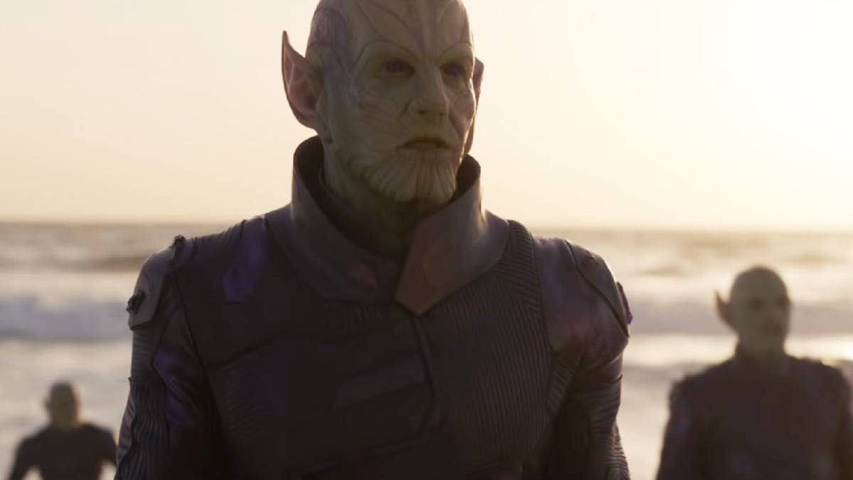 El nuevo avance de Capitana Marvel nos deja ver por completo a los Skrulls