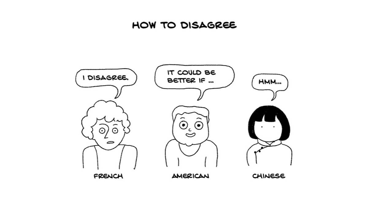 7 cómics que representan las diferencias entre China y la cultura occidental