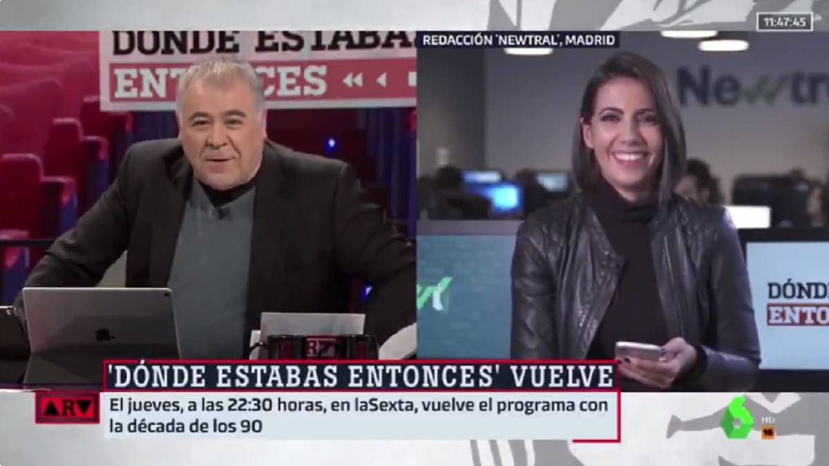 El momento entre Ana Pastor y Ferreras que ha recordado a 'Escenas de Matrimonio'