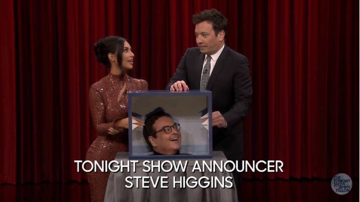 Los sustos épicos de Kim Kardashian y Jimmy Fallon tocando objetos misteriosos