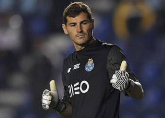 Iker Casillas takes part in the Twitter 3 stadium challenge