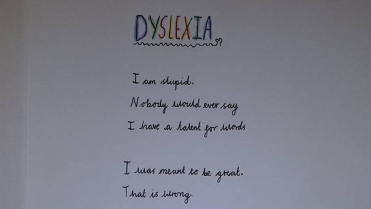 ‘Dislexia’, el poema de una niña de diez años que emociona al mundo