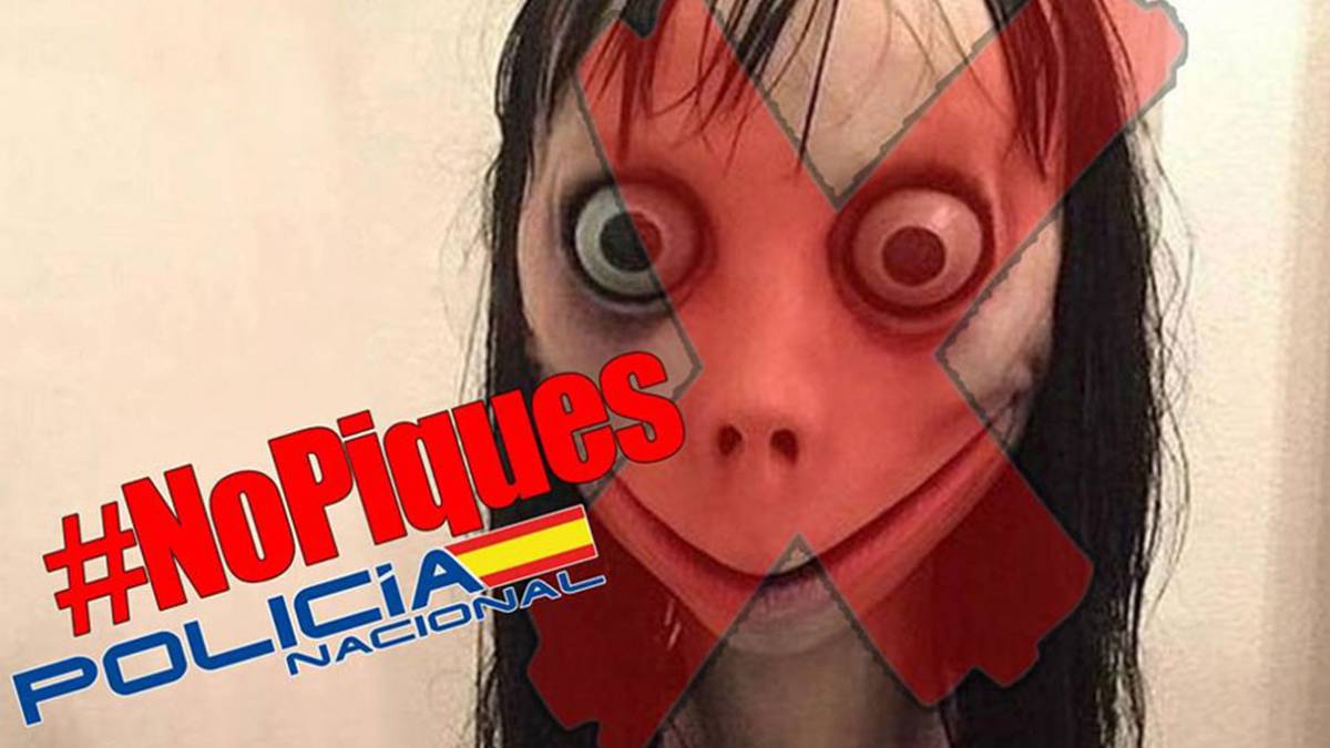 La Policía Nacional alerta sobre el peligro de Momo