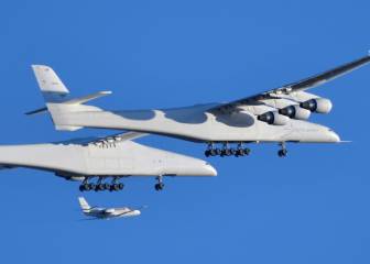 Este es el Stratolaunch, el avión más grande del mundo