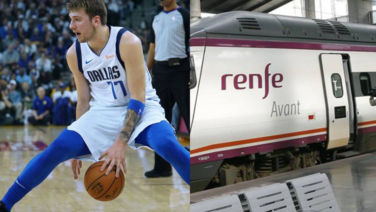 Luka Doncic 'enchufa' a Renfe para que en Texas los trenes sean como los AVE de España