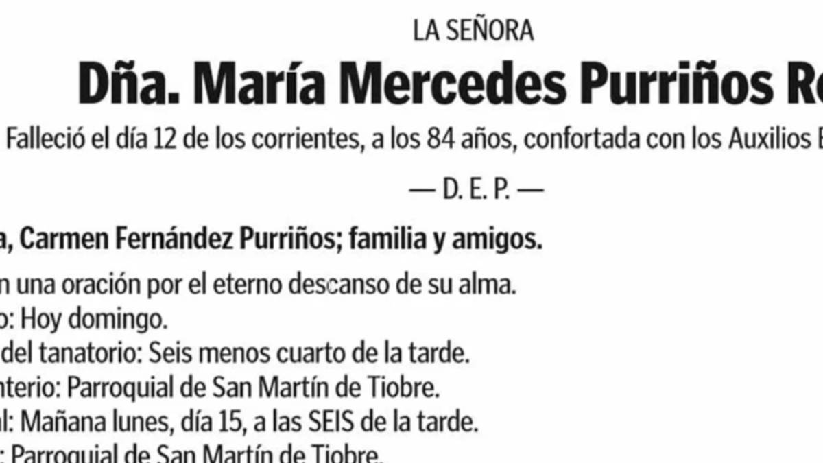 Esta esquela viral nos da una auténtica lección de solidaridad