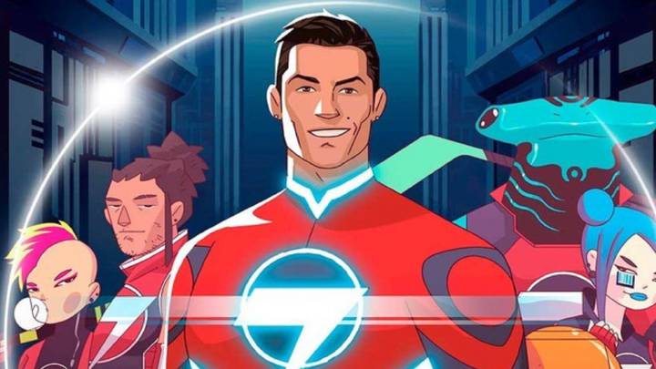 Así se ve a Cristiano Ronaldo como superhéroe en su serie: 'Strike Force 7'