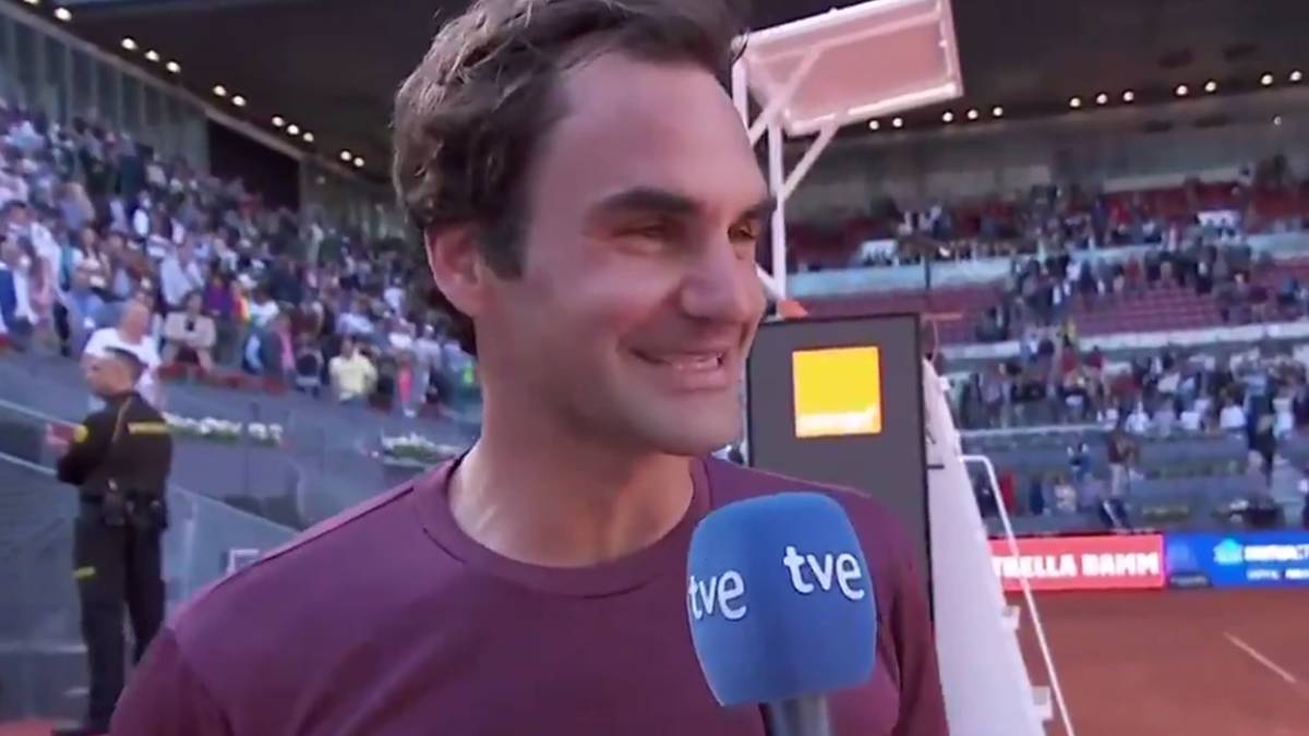 El “mu nervoso” de Federer en español que conquista Twitter
